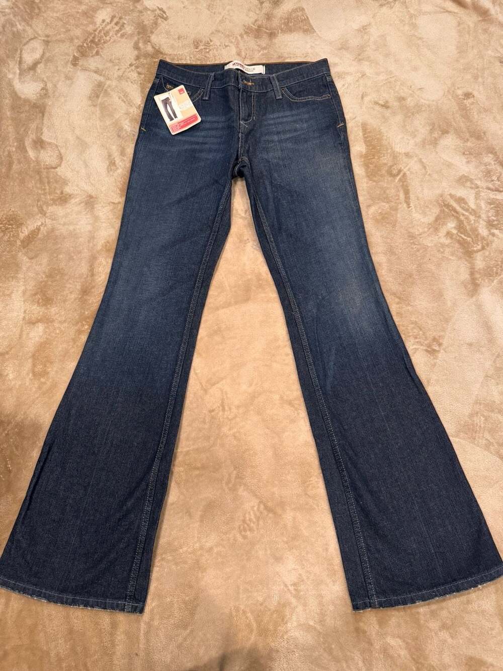 Mossing/Mossimo Style Low Rise Bootcut Jeans Size 7 NWT Y2K Flare Denim